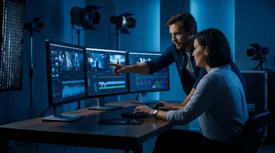 Gemeinsame Konzeption der Filmproduktion