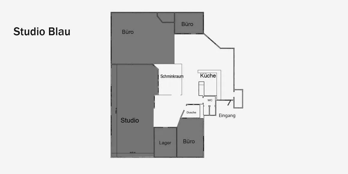 Plan der Studio-Blau-Erweiterung